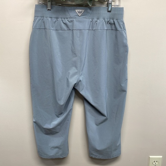 Columbia PFG Tidal Sands II Capri Pants Omni Shield UPF 50+ Pull On M - Picture 2 of 13